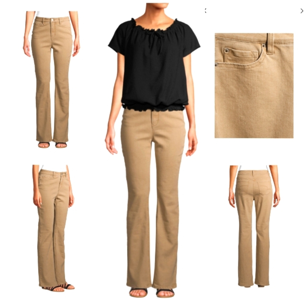 Time and Tru women's plus size khaki jeans bootcut  various sizes Nwt